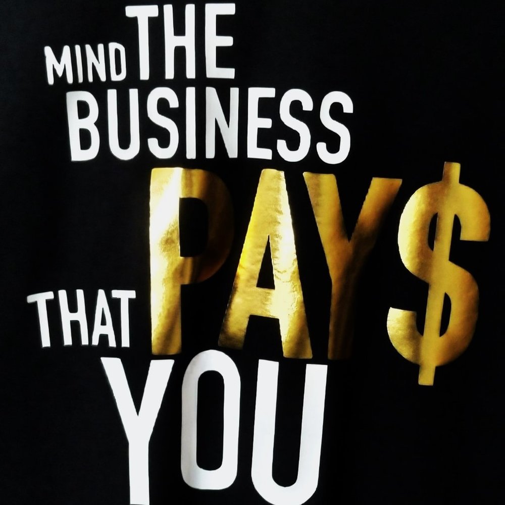 SBC The Business Short Sleeve Crew Neck Black T-Shirt